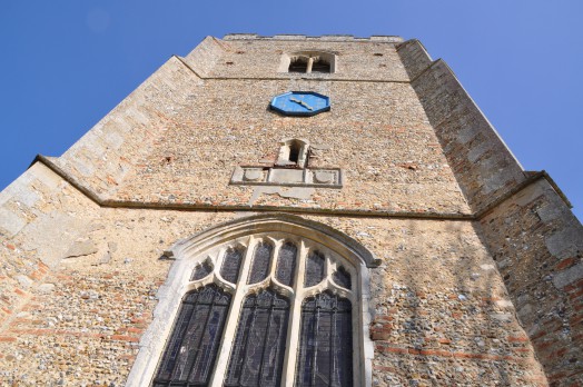 The tower of St Mary's church, Belchamp Walter