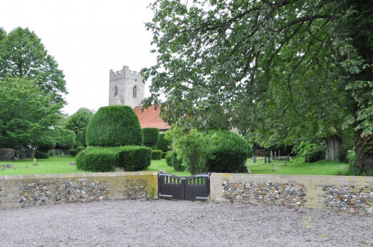 Borley Church (dedication unknown) from the road