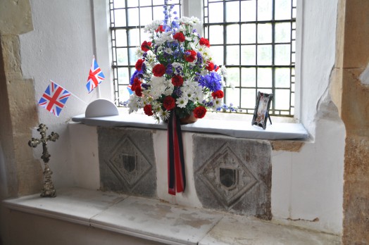 The interior of St Andrew's Church at Belchamp St Paul