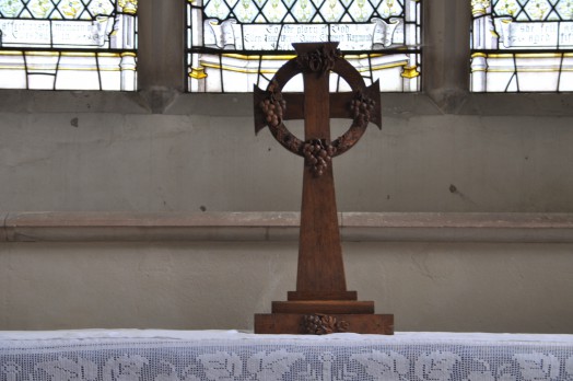 The interior of St Andrew's Church, Bulmer