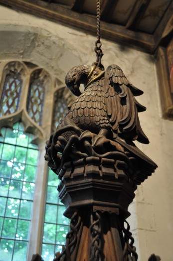 The interior of Foxearth church.