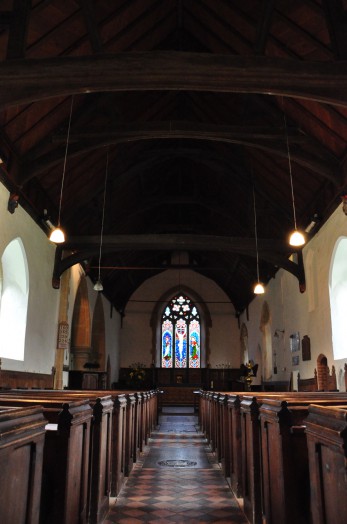 Inside Great Henny Church