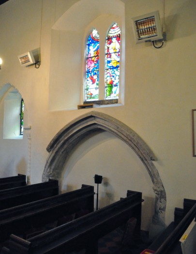 The interior of Middleton Church, Essex