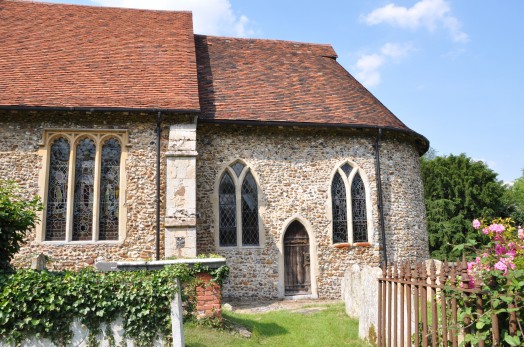 The Church of St Gregory and St George at Pentlow.