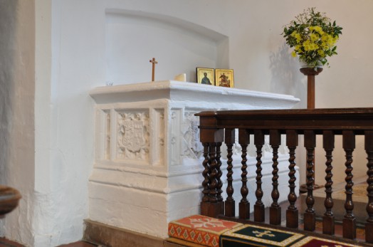 The tomb of Edmund and Frances Felton dated 1542