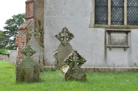 The church yard at Wickham St Paul